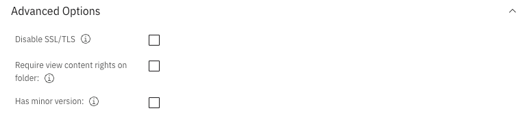 Advanced Configuration